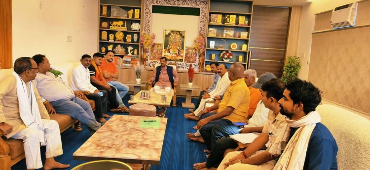 बैठकें कर बूथ स्तर तक संगठन काे मजबूत बनाने में जुटी भारतीय जनता पार्टी