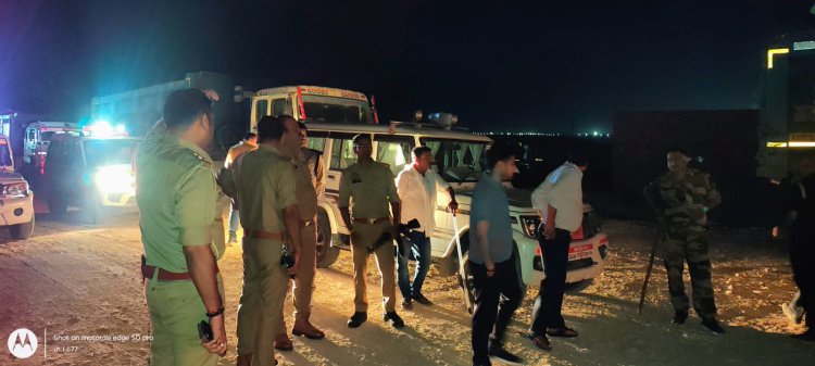 प्रयागराज में अवैध खनन और ओवरलोड पाए गए 95 वाहनों पर हुई कार्रवाई