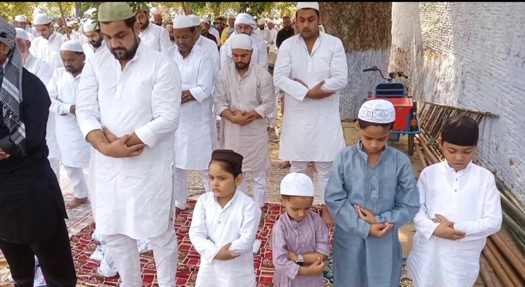जौनपुर में 123 ईदगाहों, 292 मस्जिदों में नमाज शांति पूर्वक अता हुई