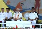अंतरराष्ट्रीय योग दिवस पर रेड रोड बना योगमय, PM मोदी ने किया सामूहिक योगाभ्यास