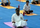राष्ट्रपति द्रौपदी मुर्मु संग राज्यपाल और मुख्यमंत्री ने जबलपुर में किया योग