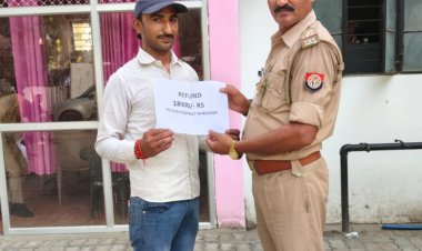 ऑनलाइन ठगी के शिकार युवक के खाते में आयी पूरी रकम, साइबर सेल ने दिलाई राहत