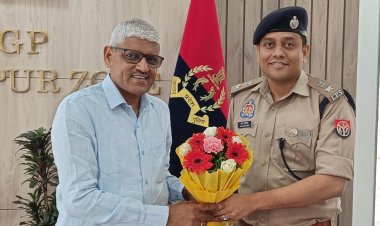 गोरखपुर के एडीजी जोन मुथा अशोक जैन बने डीजी, पुलिस अधिकारियों ने दी बधाई
