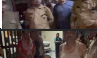 फ्लैट में लगी भयंकर आग, परिवार के चार लोगों की दमकल कर्मियों ने बचाई जान, तीन पालतू कुत्तों की मौत
