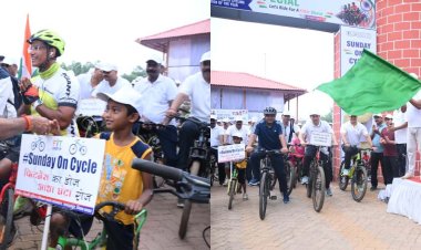 सायकिलिंग हमें फिट और ऊर्जावान बनाए रखता है : अरुण साव