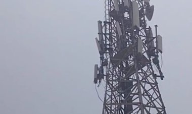 प्रेमिका से शादी की जिद में मोबाइल टावर पर चढ़ा युवक, आश्वासन मिलने पर उतरा