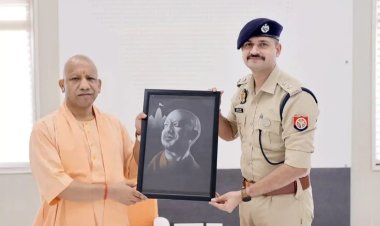 मुख्यमंत्री योगी आदित्यनाथ ने औरैया एसपी अभिषेक भारती की सराहना की, कानून व्यवस्था बनाए रखने के दिए निर्देश