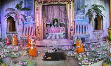 मंदिर ठाकुर द्वारकाधीश जी महाराज में हुआ कमल तलाई का आयोजन