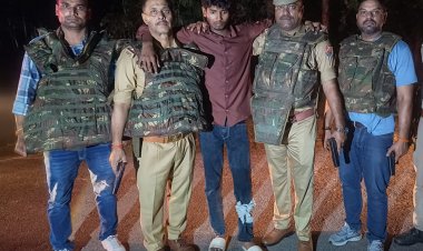25 हजार का इनामी बदमाश मो० इमरान पुलिस मुठभेड़ में गिरफ्तार