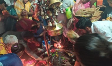 कोटर शिवधाम में उमड़ा आस्था का सैलाब, एक लाख से अधिक श्रद्धालुओं ने किया जलाभिषेक