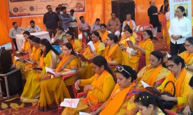 प्लास्टिक मुक्त हरित विशाल भण्डारा आयोजित