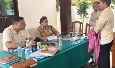 थाना समाधान दिवस में 319 शिकायतें पहुंचीं, कई मामलों का मौके पर निस्तारण