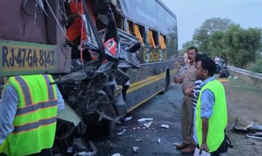 यमुना एक्सप्रेस-वे पर हादसा, चार लोगों की मौत, 20 घायल