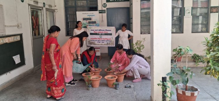 पाैधराेपण पर्यावरण संरक्षण की दिशा में महत्वपूर्ण कदम : डॉ. अर्चना सिंह