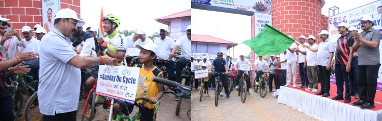 सायकिलिंग हमें फिट और ऊर्जावान बनाए रखता है : अरुण साव
