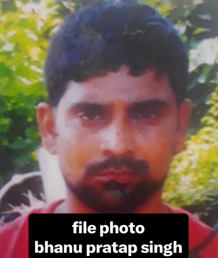 यूपी एसटीएफ ने मुठभेड़ में 2 लाख के इनामी अपराधी भानू काे किया ढेर