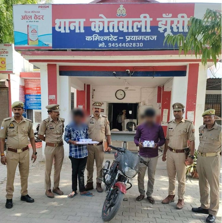 प्रयागराज में तीन चोरी की घटनाओं का खुलासा, दो शातिर चोर गिरफ्तार