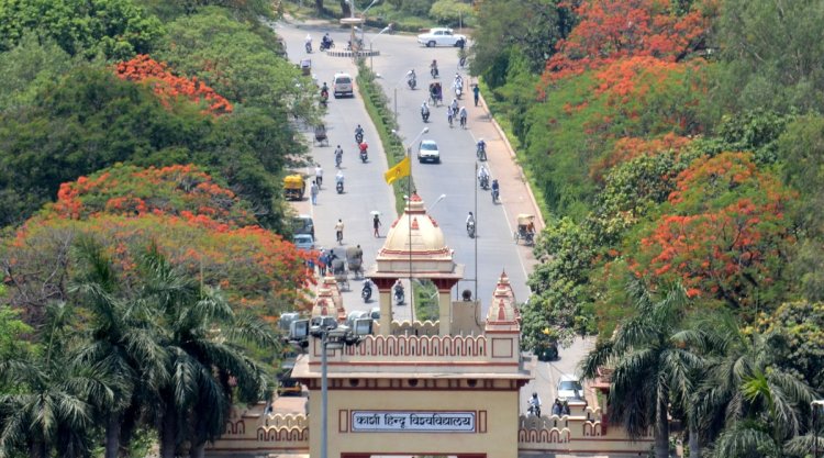 बीएचयू में बारिश के जलजमाव से निपटने के लिए तैयारी