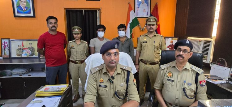 कंटेनर और ट्रकों से स्मार्टफोन चोरी करके विदेशों में बेचने वाले गैंग के दो बदमाश गिरफ्तार, डेढ़ करोड़ रुपये कीमत के मोबाइल फोन बरामद