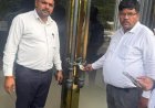 आरसी का पैसा जमा नहीं कराने पर चार बिल्डरों के कार्यालय सील