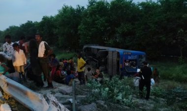 आगरा-लखनऊ एक्सप्रेस-वे पर सड़क हादसा, पांच की मौत