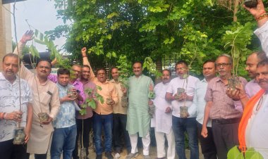 पर्यावरण से ही जीवन का अस्तित्व, हर कार्यकर्ता पौधा लगाए और उसकी देखभाल भी करे : संजय गुप्ता
