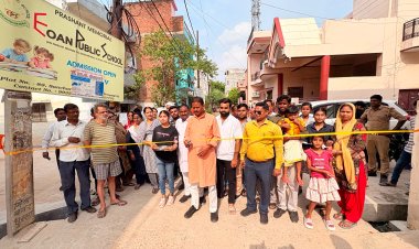 प्रत्येक वार्ड में बेहतर आधारभूत सुविधाएं उपलब्ध कराना नगर निगम की प्राथमिकता : गणेश केसरवानी