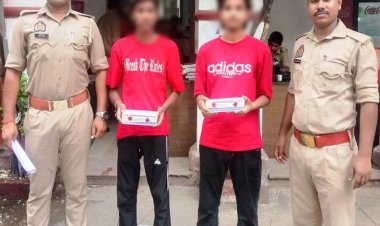 छिनैती की वारदात का पुलिस ने किया खुलासा, दो आरोपित गिरफ्तार