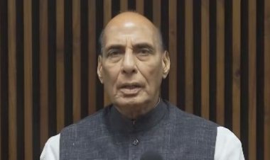 युवाओं को राजनीतिक औजार बना रहा विपक्ष, छात्र आकांक्षाओं को लेकर सरकार प्रतिबद्ध : राजनाथ सिंह