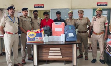 दो लाख से अधिक की अवैध अंग्रेजी शराब के साथ दो तस्कर गिरफ्तार