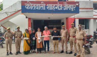 हत्या के प्रयास के पांच आरोपित गिरफ्तार, वारदात में प्रयुक्त कुल्हाड़ी, लाठी व ईंट बरामद