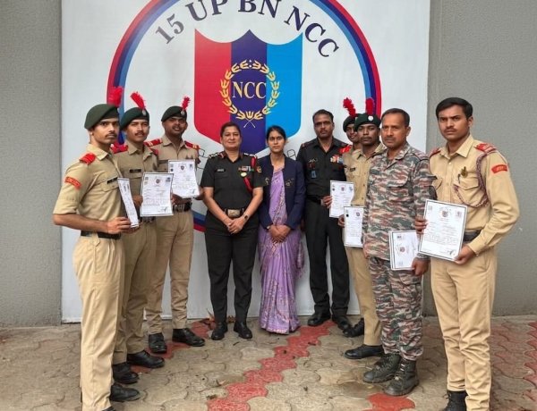एनसीसी के 102 कैडेटों को मिला ‘सी’ प्रमाणपत्र, सशस्त्र बलों में करियर बनाने के लिए किया गया प्रेरित