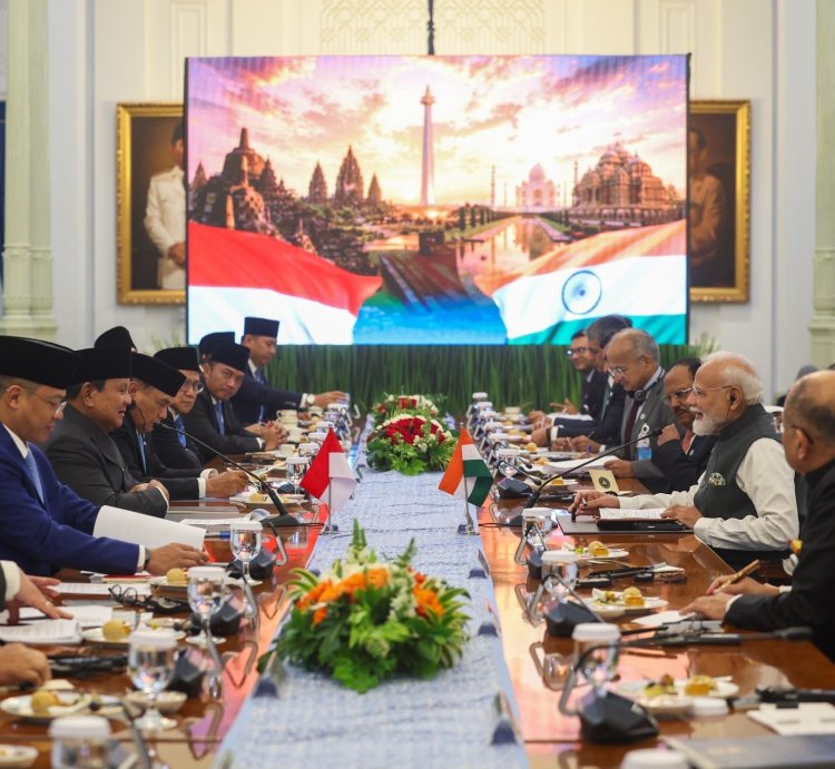 प्रधानमंत्री मोदी की इंडोनेशिया के राष्ट्रपति के साथ द्विपक्षीय वार्ता, व्यापक रणनीतिक साझेदारी को गति देने पर सहमति