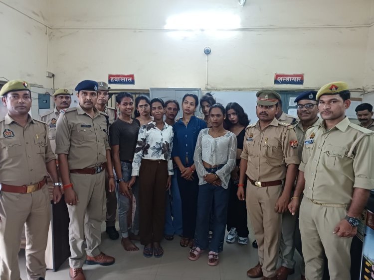 रेल यात्रियों से अभद्रता और हंगामे के आरोप में नौ किन्नर गिरफ्तार