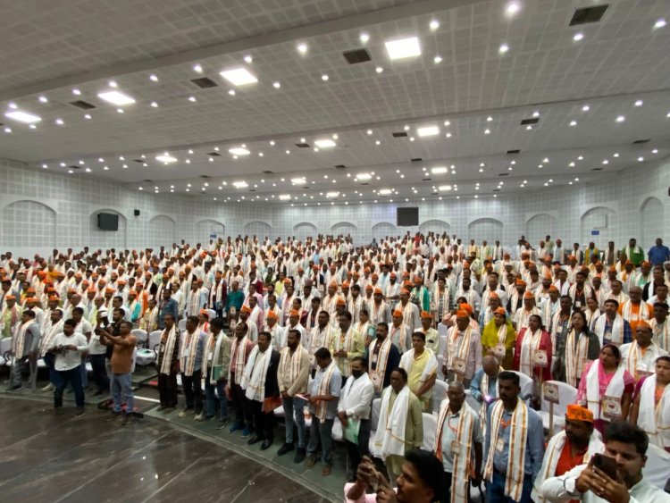 अयोध्या : बूथ अध्यक्ष सम्मेलन में कार्यकर्ताओं को मिला संवाद, सम्पर्क और समन्वय का मंत्र