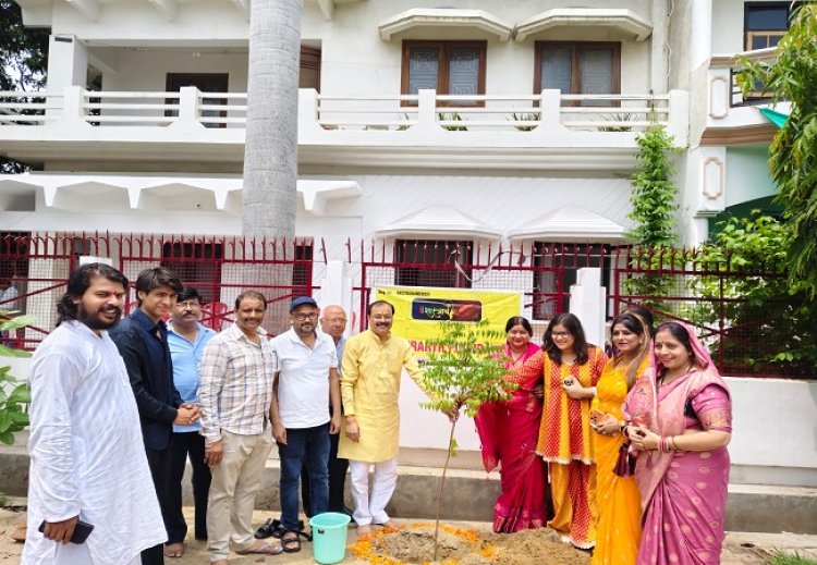 एक पेड़ मां के नाम अभियान प्रकृति के प्रति हमारी जिम्मेदारी का एहसास : मनीष शुक्ला