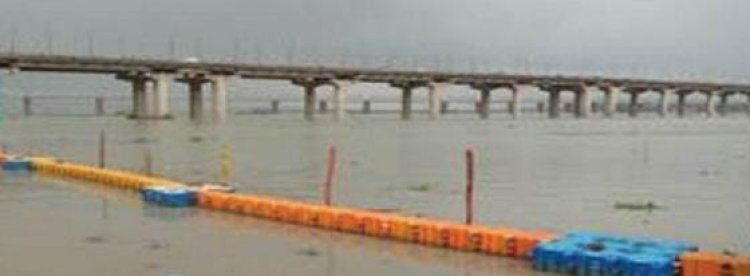प्रयागराज में बढ़ रहा है गंगा-यमुना का जलस्तर