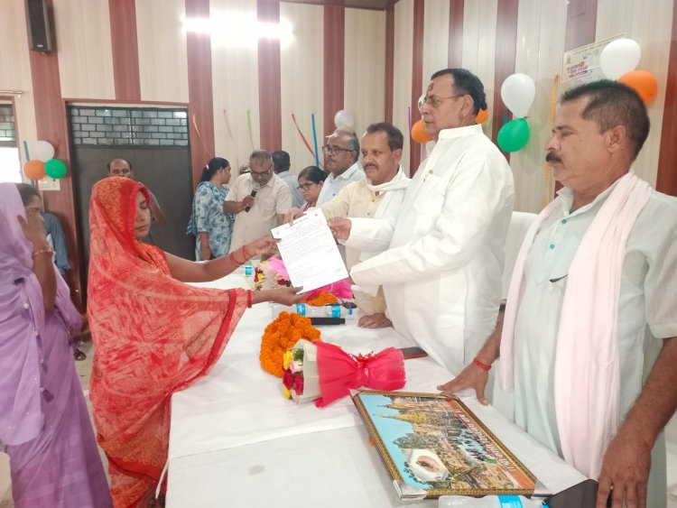 31 आंगनबाड़ी सहायिकाओं को मिले नियुक्ति पत्र, विधायक बोले- महिला सशक्तीकरण की मजबूत पहल