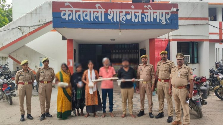 हत्या के प्रयास के पांच आरोपित गिरफ्तार, वारदात में प्रयुक्त कुल्हाड़ी, लाठी व ईंट बरामद