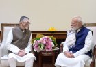 झारखंड के राज्यपाल संतोष गंगवार ने प्रधानमंत्री मोदी से की मुलाकात