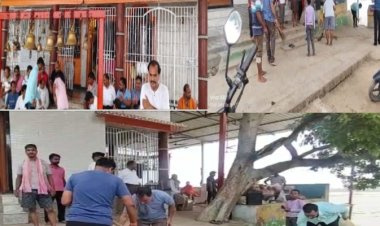 सैदपुर के श्री बूढ़ेनाथ महादेव मंदिर में आरएसएस के स्वयंसेवकों ने किया श्रम दान, गंगा नदी के घाट की भी की सफाई