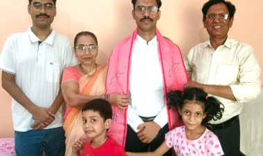 डॉ. नितेश उपाध्याय ने बिहार राज्य सहायक प्राध्यापक परीक्षा में प्रथम स्थान प्राप्त कर बढ़ाया चित्रकूट का गौरव