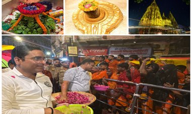 सावन का प्रथम सोमवार : शिव मंदिरों में उमड़ी भीड़, हर-हर महादेव के जयघोष से गूंजा वातावरण