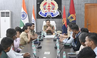 आईपीएस प्रशिक्षु अधिकारियों को पुलिस कमिश्नर मोहित अग्रवाल ने दिए उत्कृष्ट पुलिसिंग के गुरुमंत्र