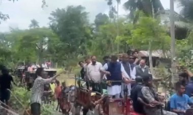 असम के सर्वाधिक बाढ़ प्रभावित नेपाली खूंटी का जेपी नड्डा ने किया दौरा, प्रभावितों को हर संभव मदद का भरोसा