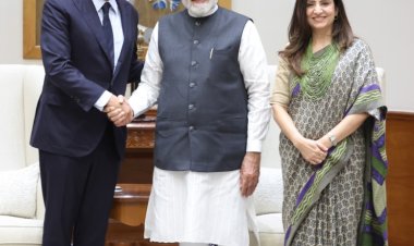 प्रधानमंत्री नरेन्द्र मोदी से मिले नेटफ्लिक्स के को-सीईओ टेड सारंडोस, मनोरंजन क्षेत्र की संभावनाओं पर की चर्चा