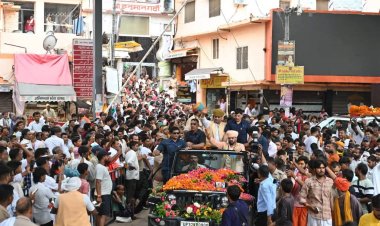 महिला पहलवानों के आरोपों से जुड़े मामले में बरी होने के बाद अयोध्या पहुचें पूर्व सांसद बृजभूषण शरण सिंह
