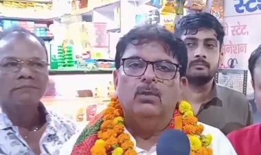 नरेंद्र खेड़ा 'मांटू' सुलेम सराय व्यापार मंडल के निर्विरोध अध्यक्ष निर्वाचित: व्यापारियों में हर्ष की लहर