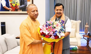 प्रधानमंत्री और भाजपा अध्यक्ष से मिले योगी आदित्यनाथ