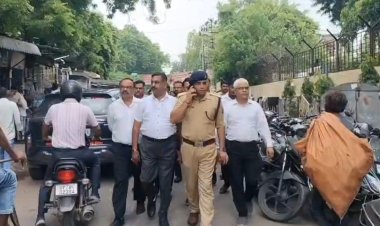 कचहरी की सड़कों पर नहीं चलेगी मनमानी, पुलिस ने हटवाया अतिक्रमण